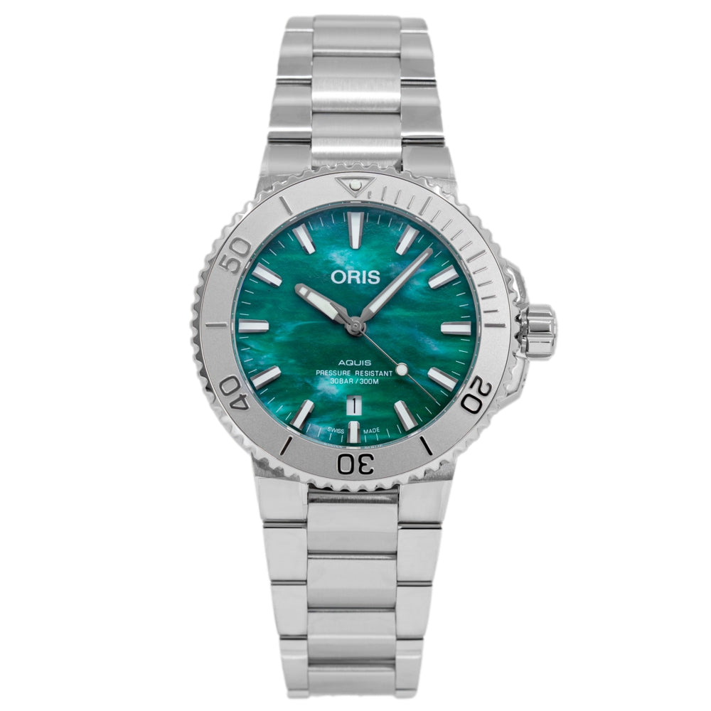 Oris 01 733 7730 4137-07 8 24 05PEB Oris Aquis x Bracenet