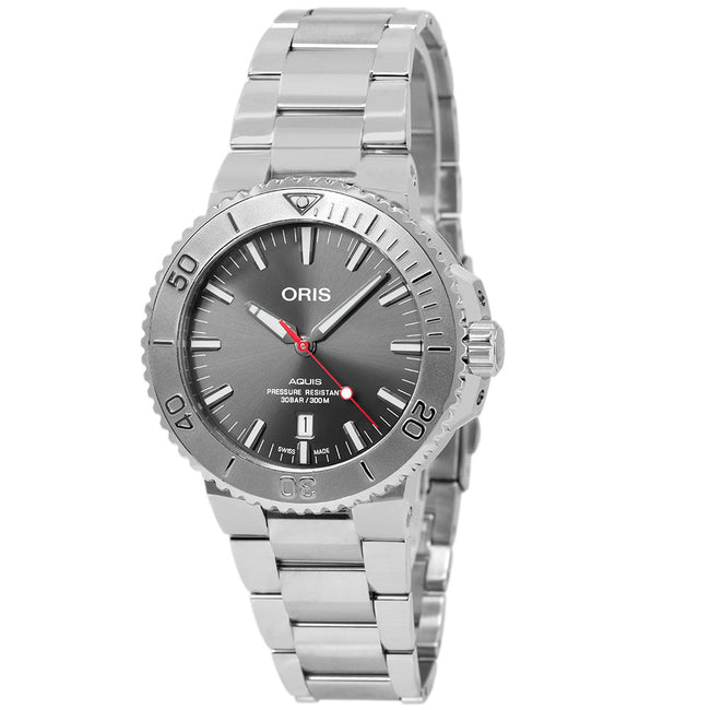Oris Men's 01 733 7730 4153-07 8 24 05PEB Grey Dial Auto