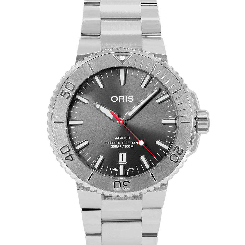 Oris Men's 01 733 7730 4153-07 8 24 05PEB Grey Dial Auto