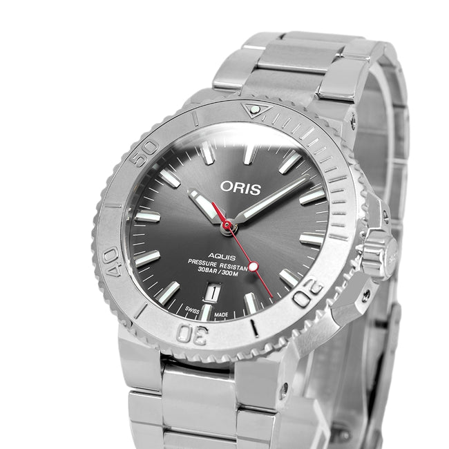 Oris Men's 01 733 7730 4153-07 8 24 05PEB Grey Dial Auto