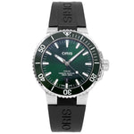 01 733 7730 4157-07 4 24 64EB-Oris 01 733 7730 4157-07 4 24 64EB Aquis Green Dial  Auto