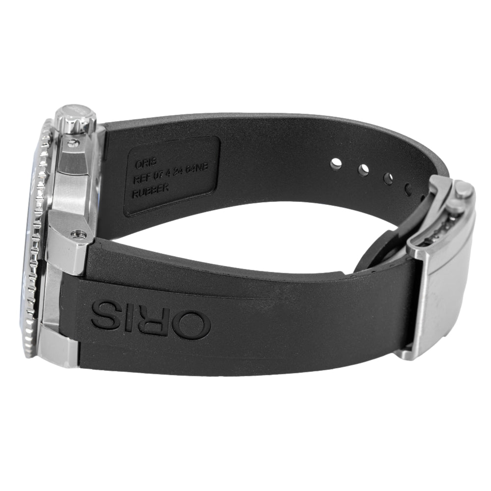 Oris Men's 01 733 7730 7153-07 4 24 64TEB Aquis Titanium