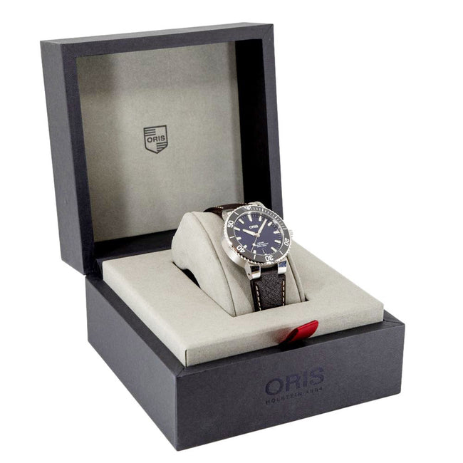Oris 01 733 7732 4135-07 5 21 10FC Aquis Blue Dial Watch