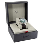 Oris 01 733 7732 4157-07 5 21 10FC Aquis Green Dial Watch