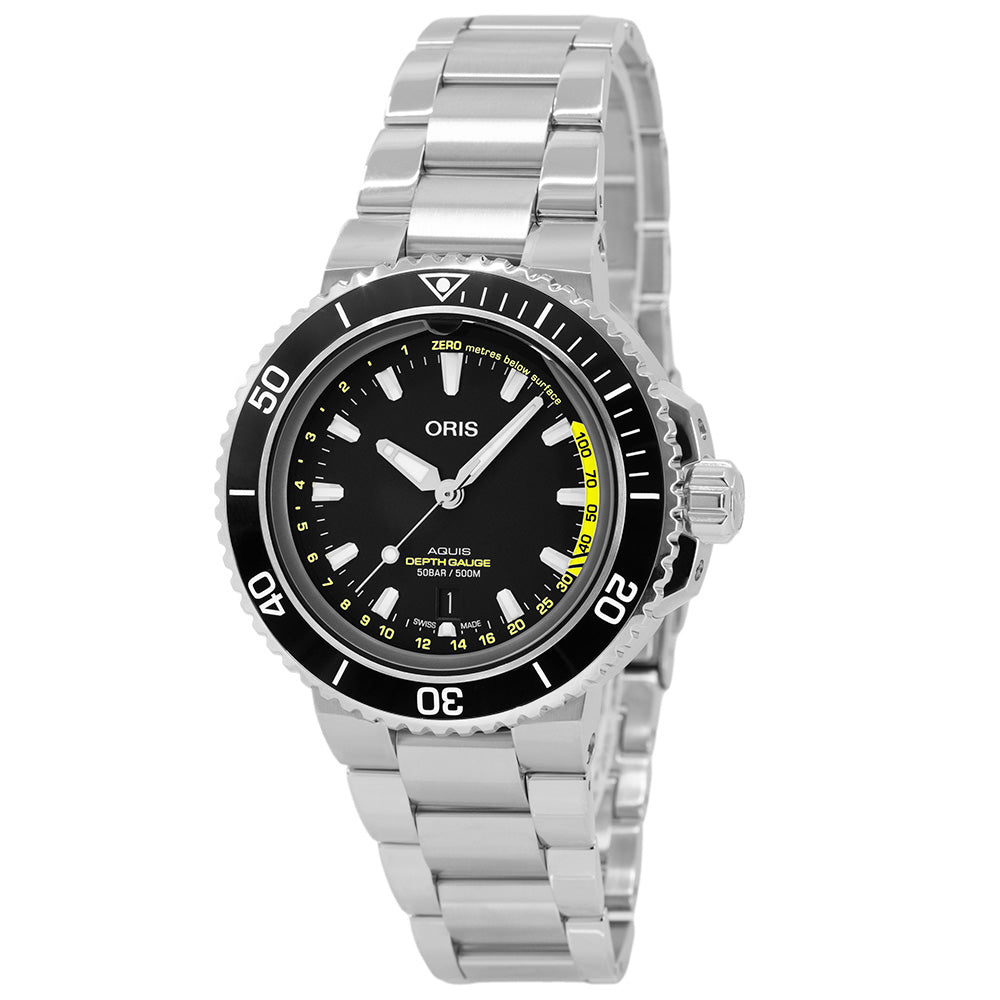 Oris 01 733 7755 4154-Set MB Aquis Depth Gauge Auto