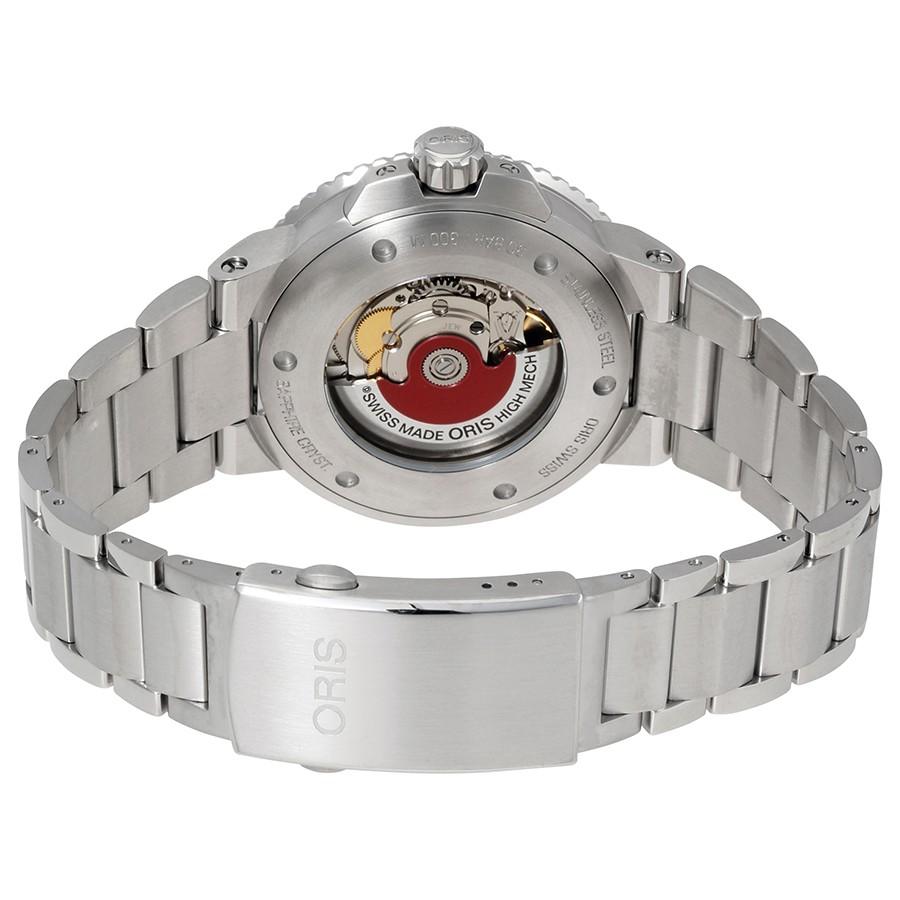 Oris 01 733 7766 4135-07 8 22 05PEB Aquis Blue Dial Watch