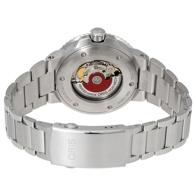 Oris 01 733 7766 4135-07 8 22 05PEB Aquis Blue Dial Watch