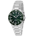 Oris 01 733 7766 4157-07 8 22 05PEB Datum Grünes Zifferblatt Uhr