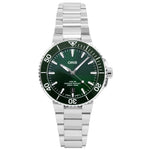 Oris 01 733 7766 4157-07 8 22 05PEB Datum Grünes Zifferblatt Uhr