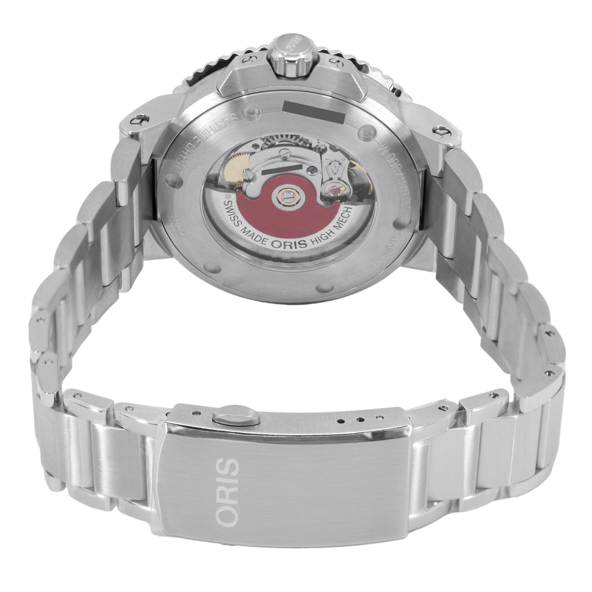 Oris 01 733 7766 4157-07 8 22 05PEB Date Green Dial Auto