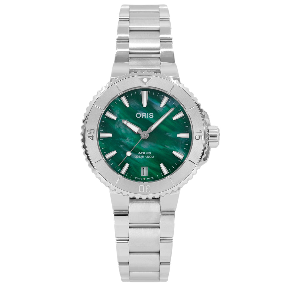 Oris 01 733 7770 4137-07 8 18 05P Aquis Bracenet Automatic