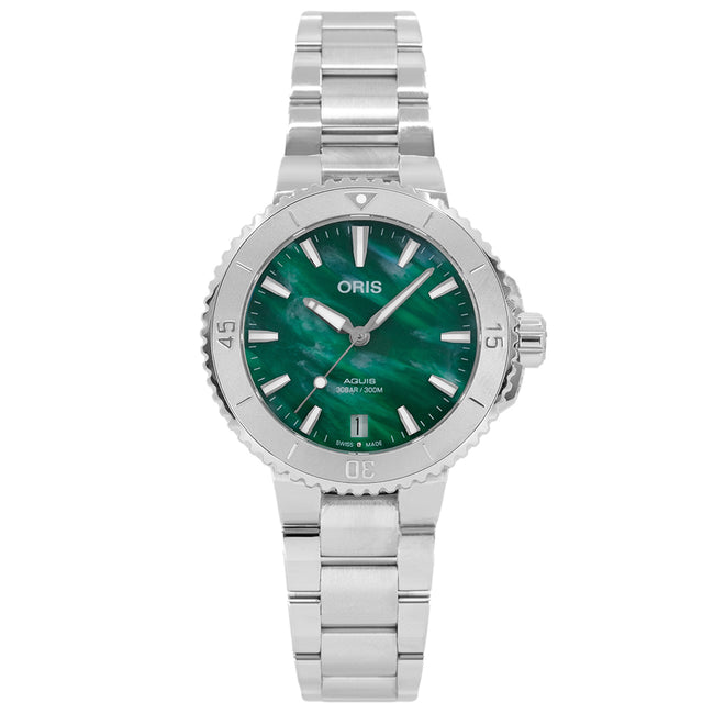 Oris 01 733 7770 4137-07 8 18 05P Aquis Bracenet Automatic