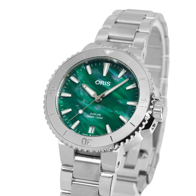 Oris 01 733 7770 4137-07 8 18 05P Aquis Bracenet Automatic