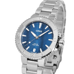 Oris 01 733 7770 4155-07 8 18 05P Aquis Blue Dial Auto