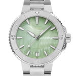 Oris 01 733 7770 4157-07 8 18 05P Aquis Green Dial Auto