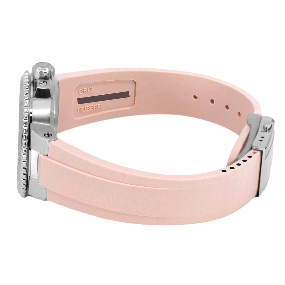 Oris 01 733 7770 4158-07 4 18 66FC Aquis Pink Dial Auto