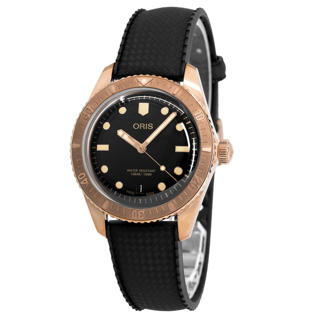 Oris 01 733 7771 3154 07 4 19 18RB Divers 65 Bronze Auto