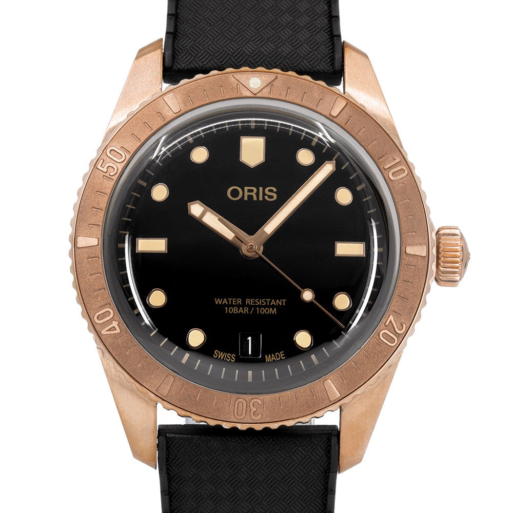 Oris 01 733 7771 3154-07 4 19 18RB Divers 65 Bronze Auto