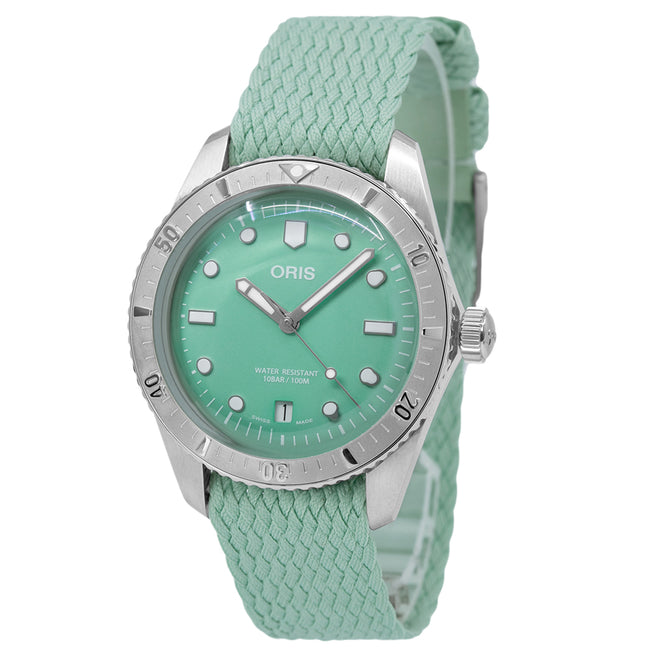 Oris 01 733 7771 4057-07 3 19 03S Divers 65 Green Dial Auto
