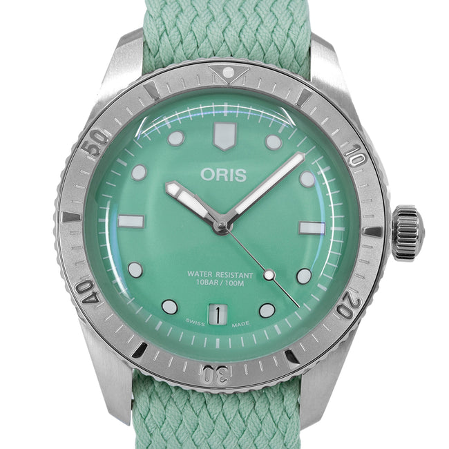 Oris 01 733 7771 4057-07 3 19 03S Divers 65 Green Dial Auto