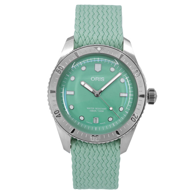 Oris 01 733 7771 4057-07 3 19 03S Divers 65 Green Dial Auto