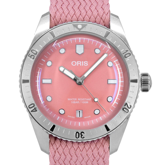 Oris 01 733 7771 4058-07 3 19 04S Divers 65 Pink Automatic