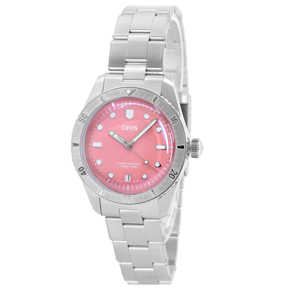 Oris 01 733 7771 4058-07 8 19 18 Divers 65 Cotton Candy Auto