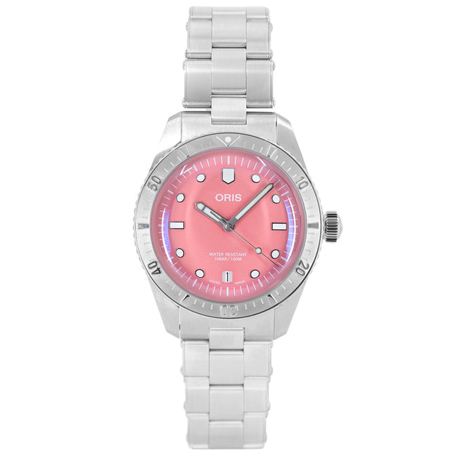 Oris 01 733 7771 4058-07 8 19 18 Divers 65 Cotton Candy Auto