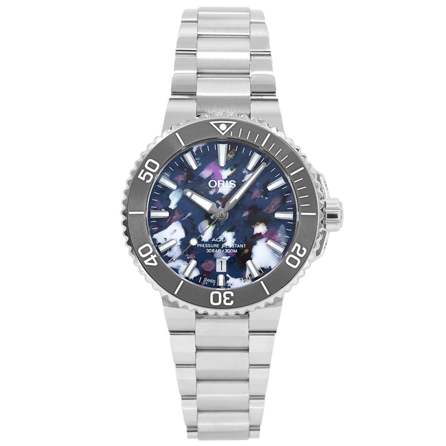 Oris 01 733 7787 4150-07 8 22 04PEB Aquis Date Upcycle Auto