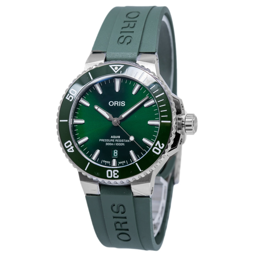 Oris Men's 01 733 7787 4157-07 4 22 37FC Aquis Date Auto