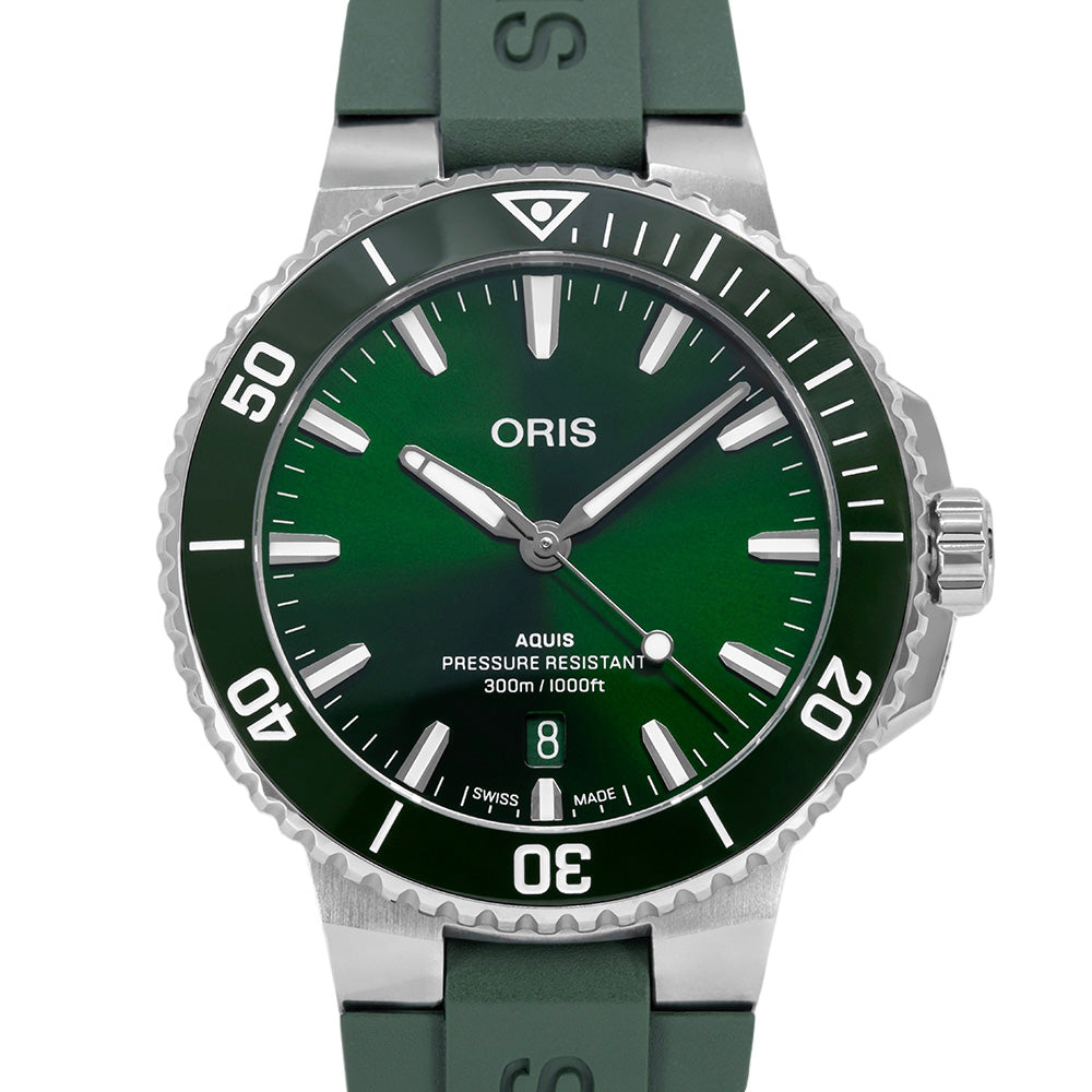 Oris Men's 01 733 7787 4157-07 4 22 37FC Aquis Date Auto