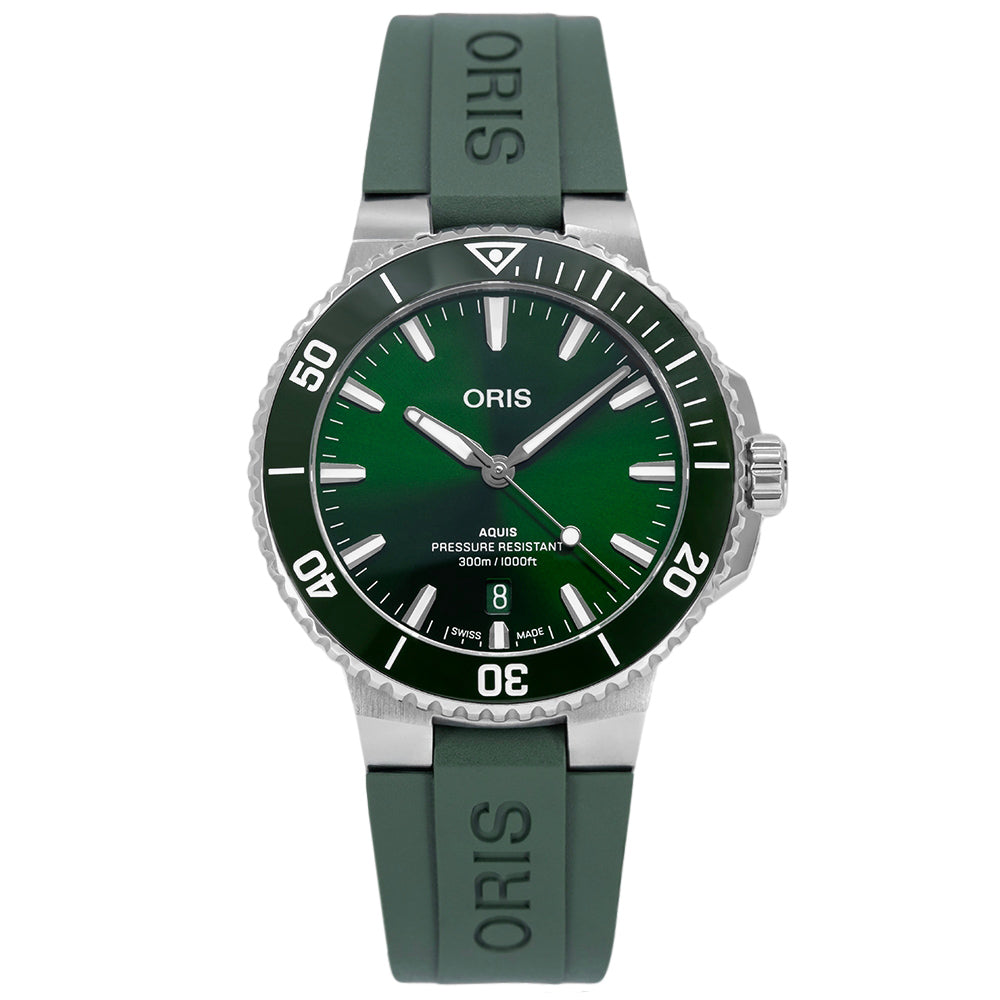 Oris Men's 01 733 7787 4157-07 4 22 37FC Aquis Date Auto