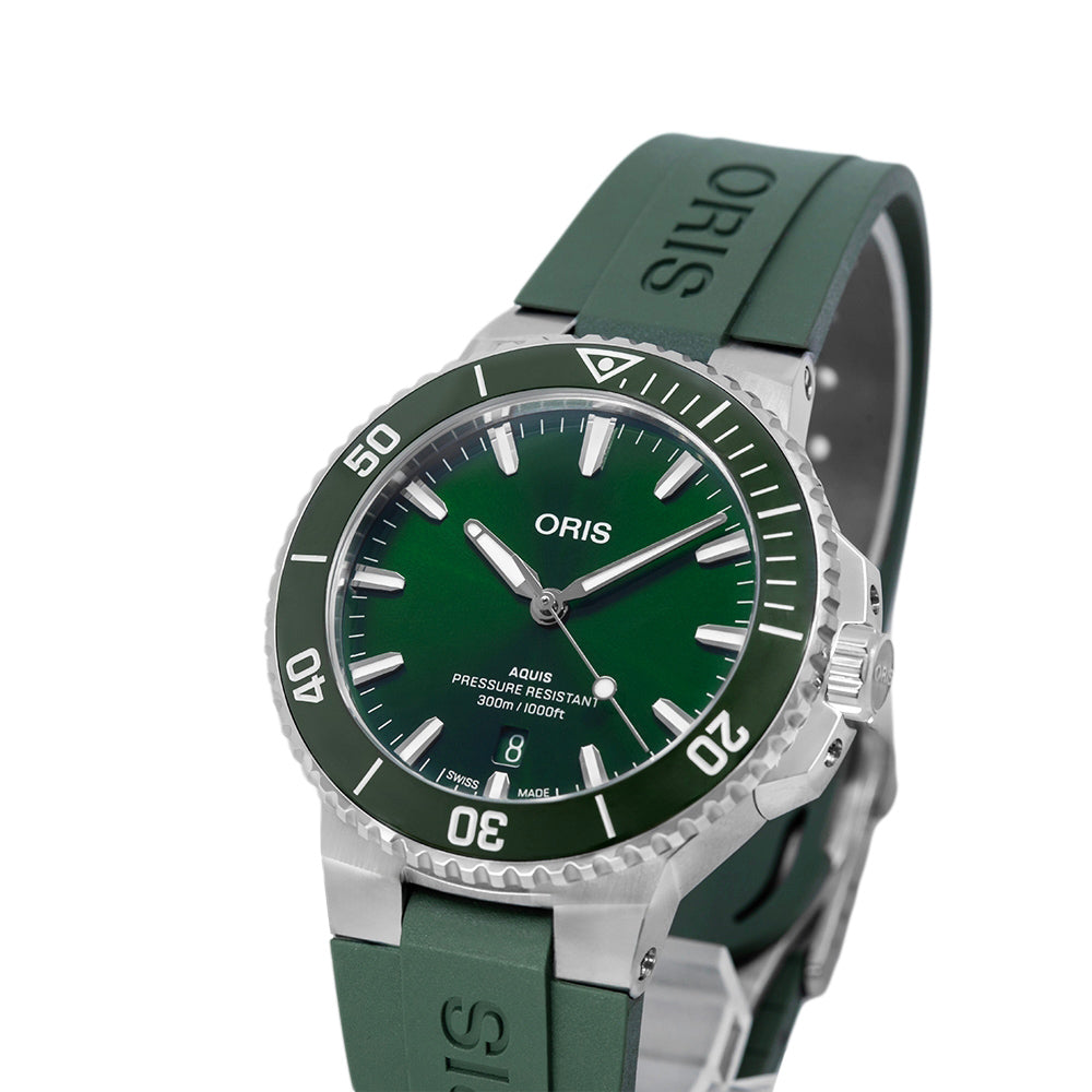 Oris Men's 01 733 7787 4157-07 4 22 37FC Aquis Date Auto