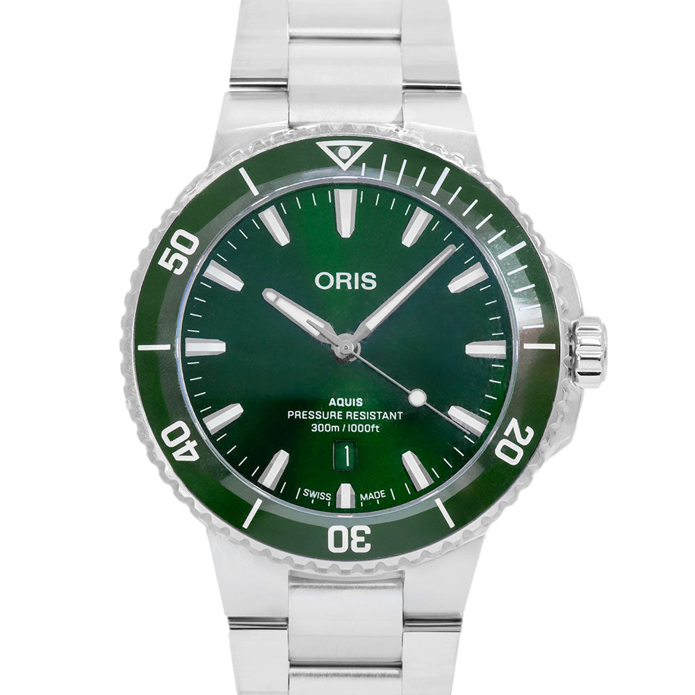 Oris Men's 01 733 7789 4157-07 8 23 04PEB Aquis Auto