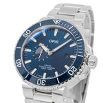 Oris 01 743 7733 4155-07 8 24 05PEB Aquis Blue Dial Auto