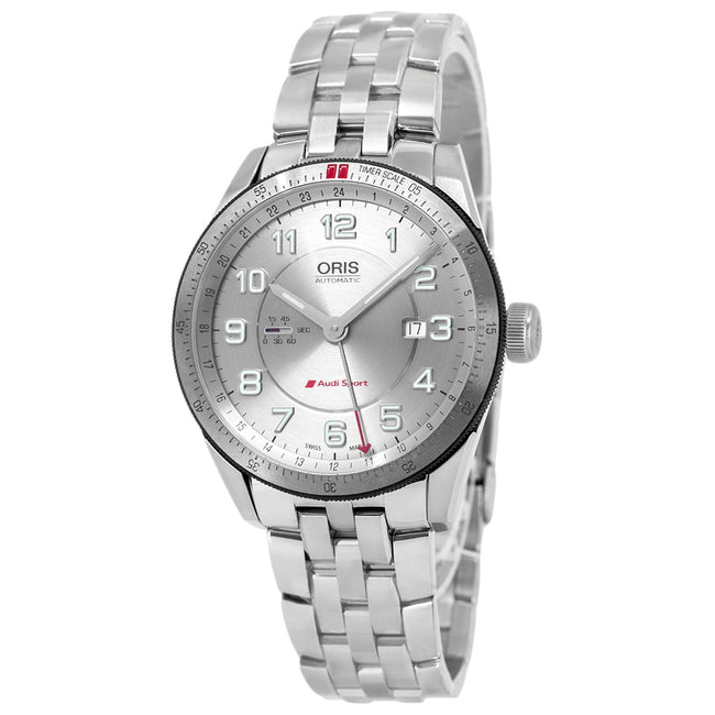 Oris Men's 01 747 7701 4461-07 8 22 85 Audi Sport 44mm GMT