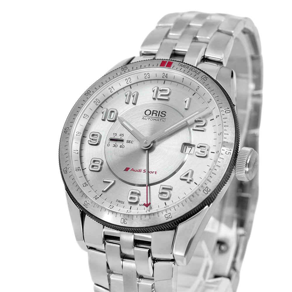 Oris Men's 01 747 7701 4461-07 8 22 85 Audi Sport 44mm GMT