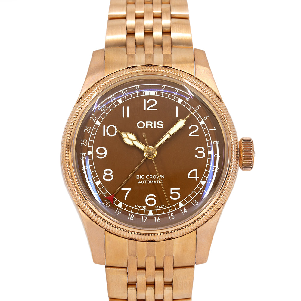 Oris 01 754 7741 3166-07 8 20 01 Big Crown Bronze Automatic