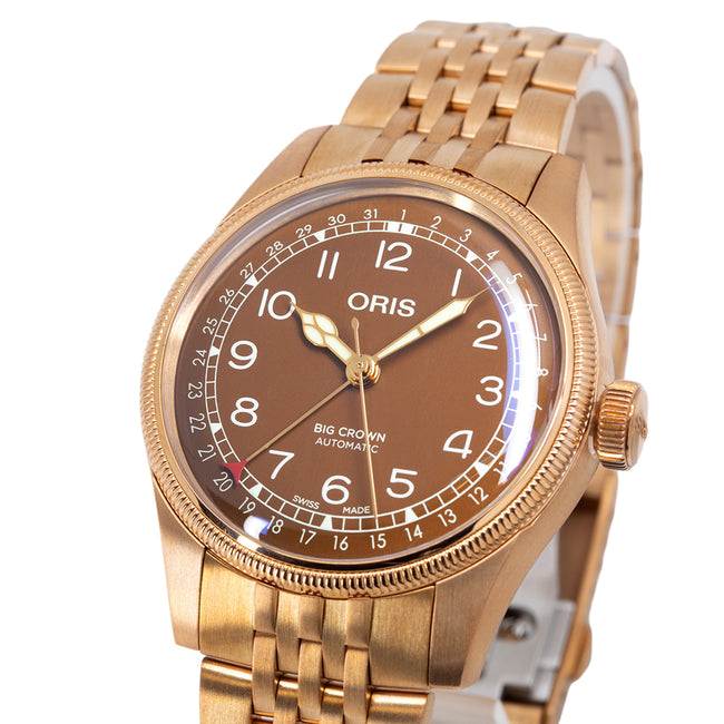 Oris 01 754 7741 3166-07 8 20 01 Big Crown Bronze Automatic