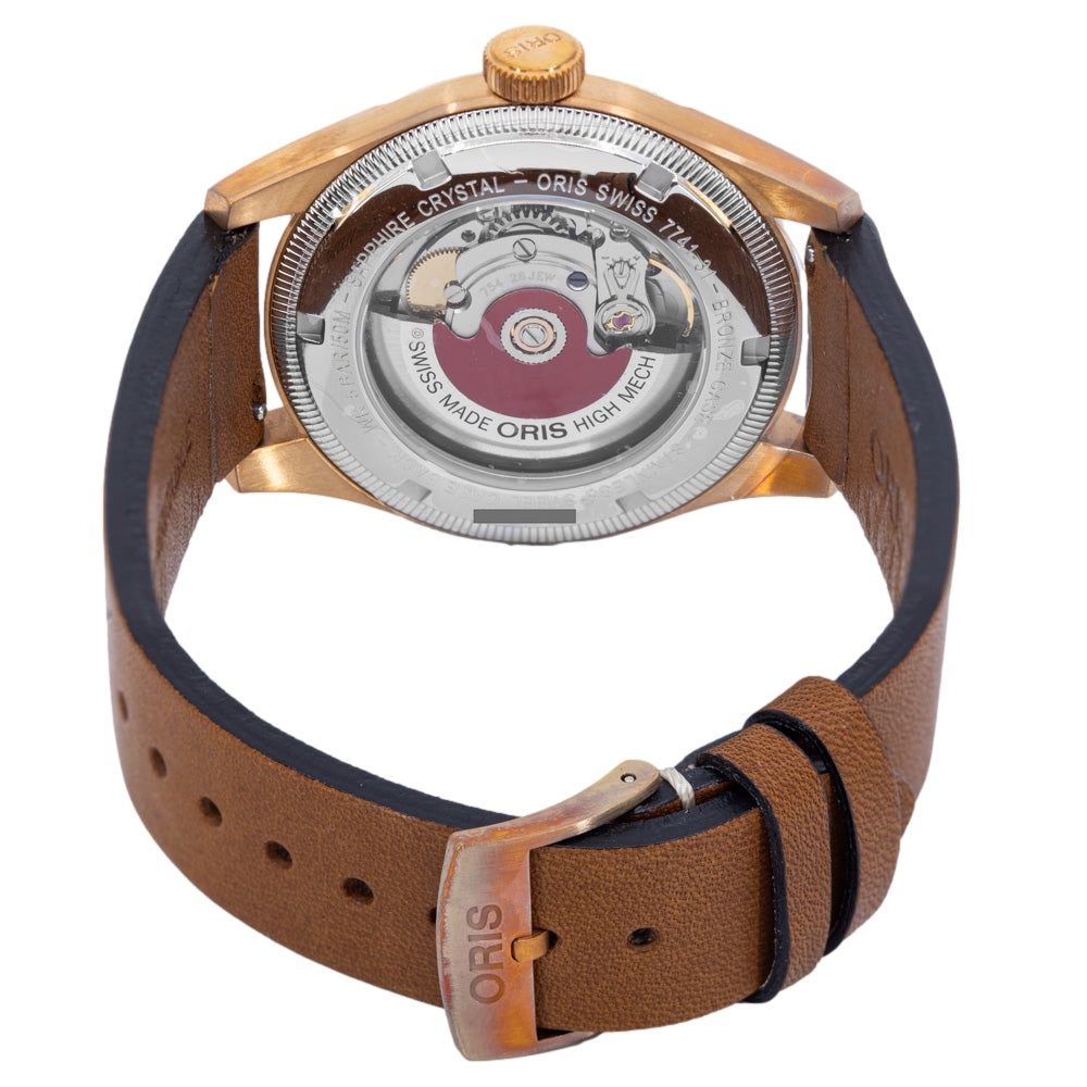 Oris 01 754 7741 3167-075 20 58BR Big Crown Green Dial Watch