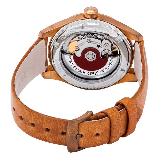 Oris 01 754 7749 3167-07 5 17 66BR Bronze Zeiger Grünes Zifferblatt