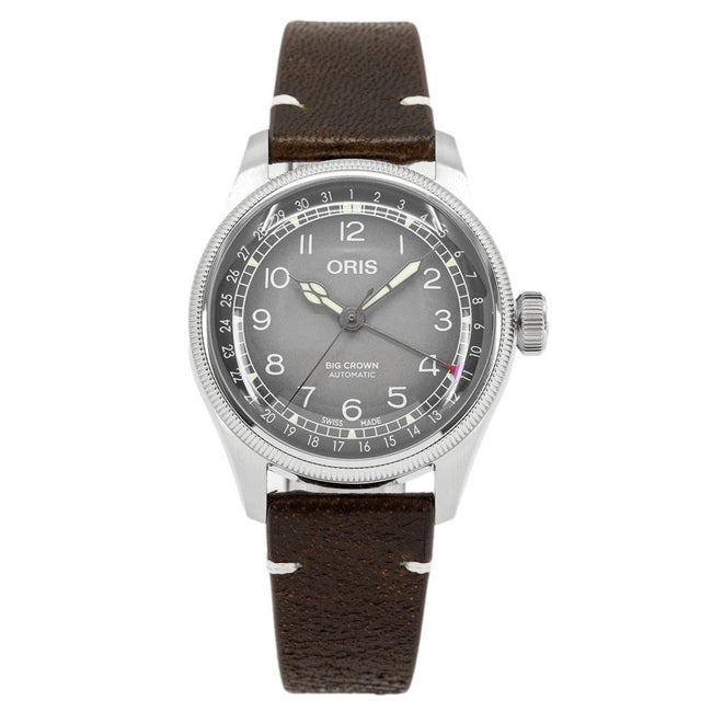 Oris 01 754 7779 4063-Set X Cervo Volante Grey Dial Watch