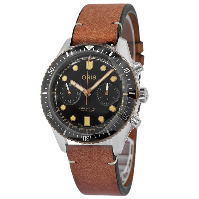 Oris Men's 01 771 7744 4354-07 5 21 45 Divers Chronograph