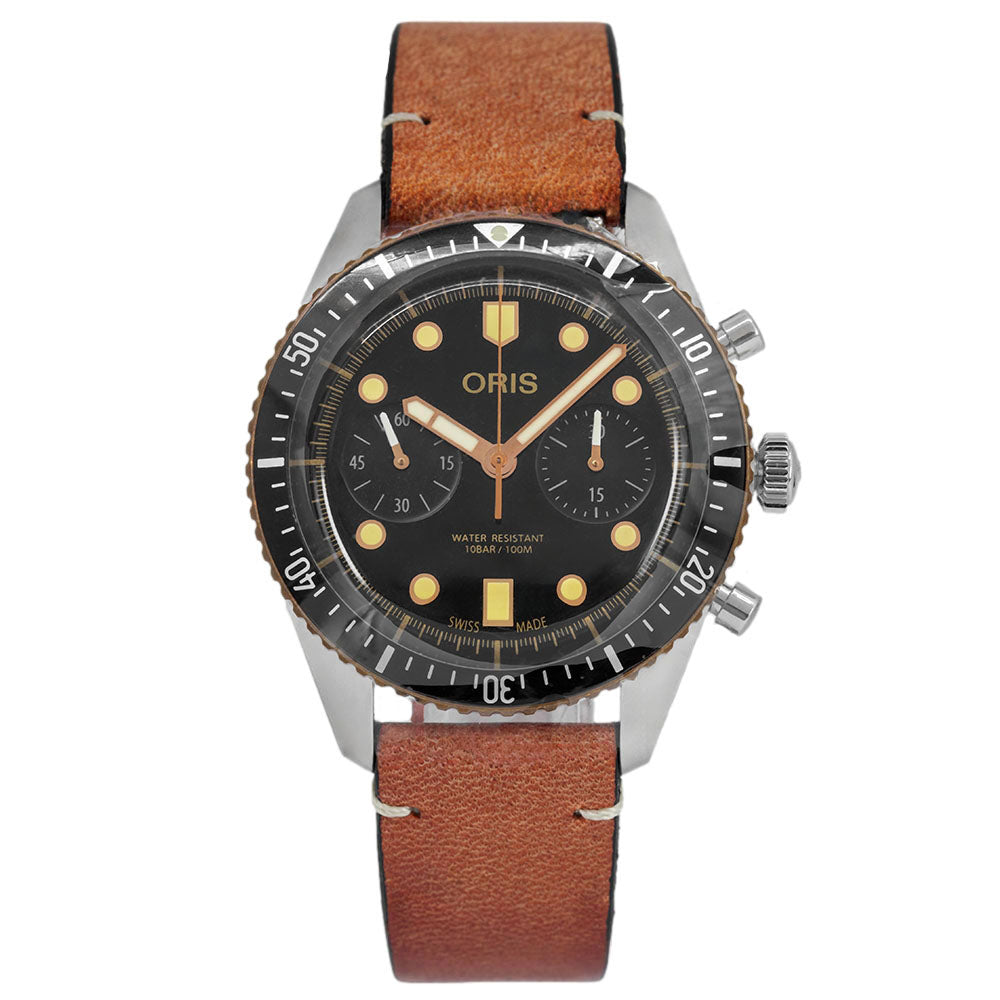 Oris Men's 01 771 7744 4354-07 5 21 45 Divers Chronograph