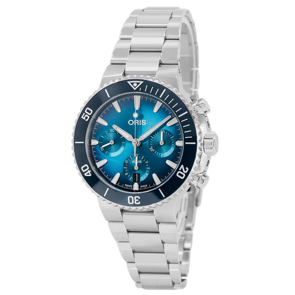 Oris Men's 01 771 7793 4155-07 8 23 01PEB Aquis Auto Chrono