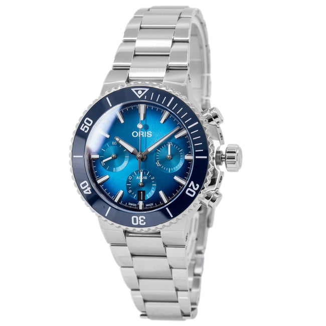 Oris Men's 01 771 7793 4155-07 8 23 01PEB Aquis Auto Chrono