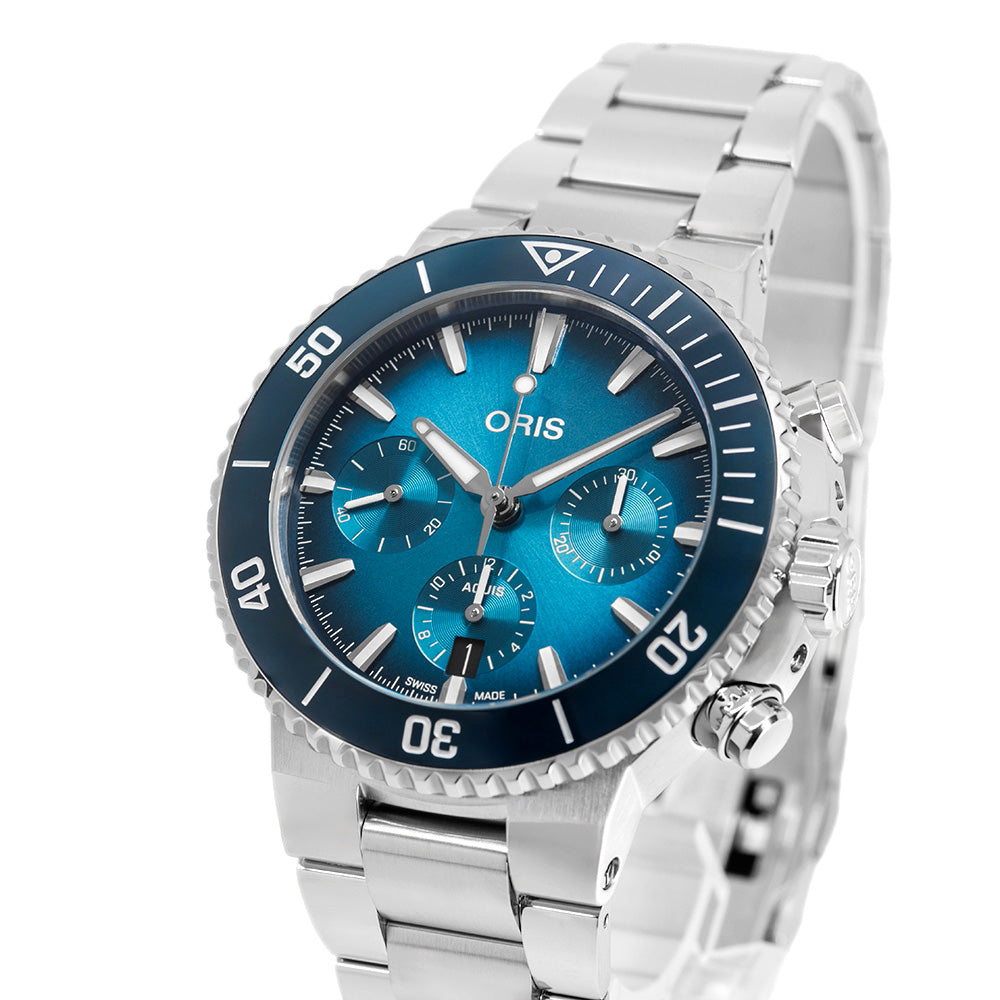 Oris Men's 01 771 7793 4155-07 8 23 01PEB Aquis Auto Chrono
