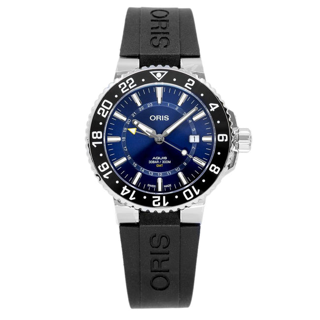 Oris 01 798 7754 4135-07 4 24 64EB Aquis GTM Date Watch