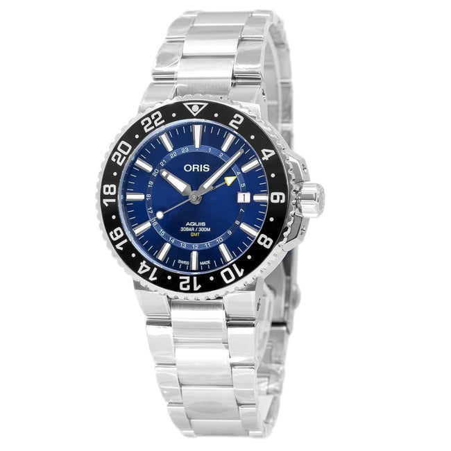 Oris 01 798 7754 4135-07 8 24 05PEB Aquis GTM Date Watch