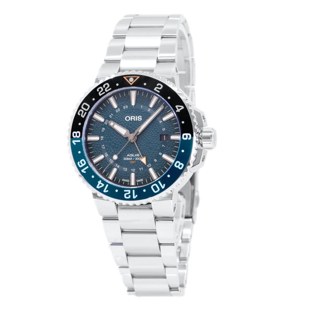 Oris 01 798 7754 4175-Set GMT Whale Shark Lt.Ed Uhr